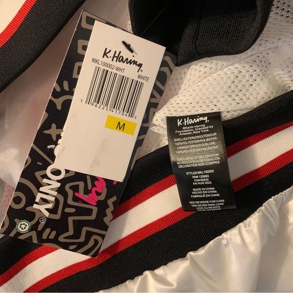 NWT Keith Haring X Members Only Bomber Windbreaker - Picture 4 of 4